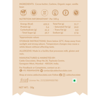Light Indulgence I Ritual Chocolate I 37% White Vegan I No Refined Sugar