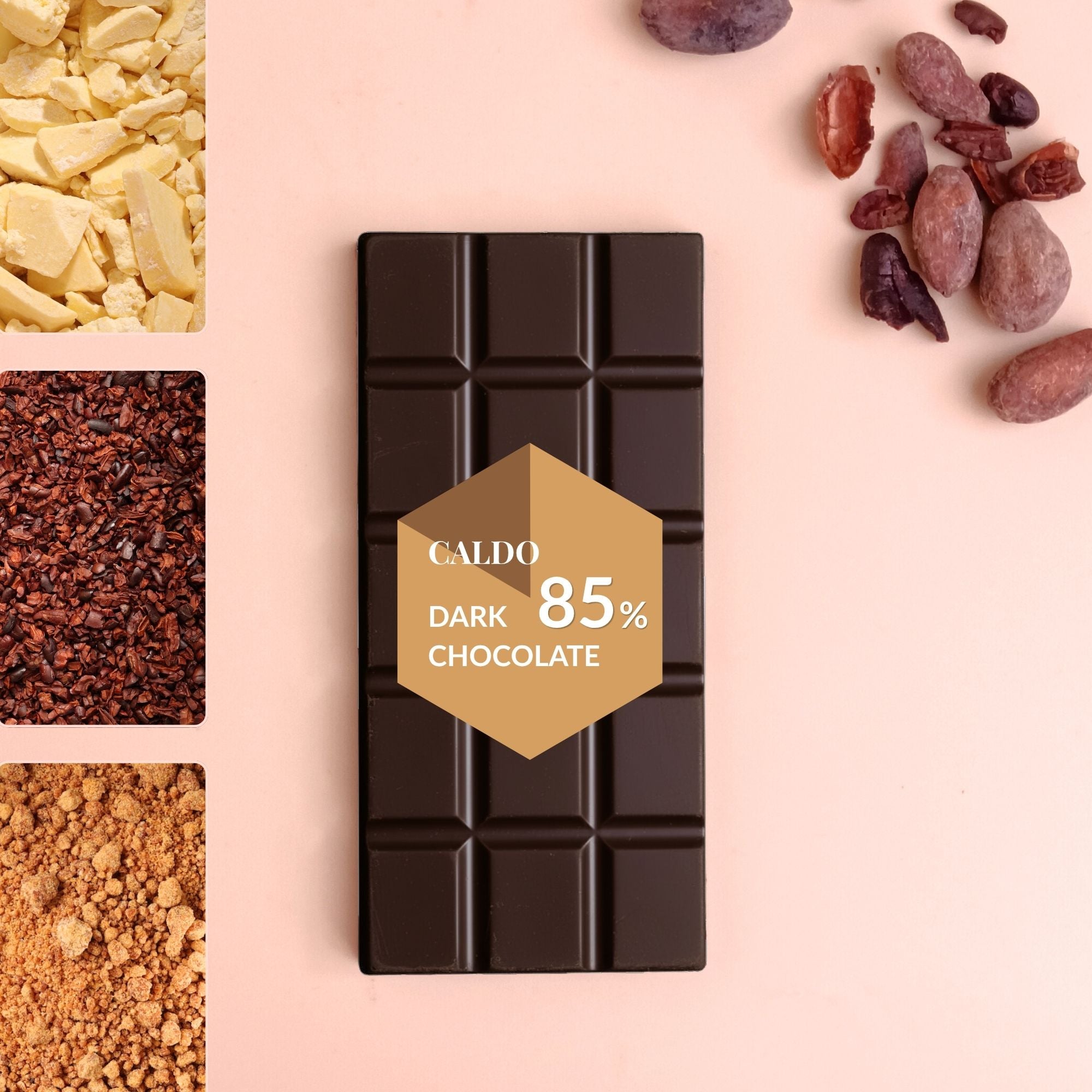 Deep Focus I Ritual Chocolate I 85% Dark I Jaggery Sweetened